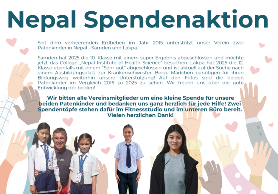 Nepal Spendenaktion bis Weihnachten