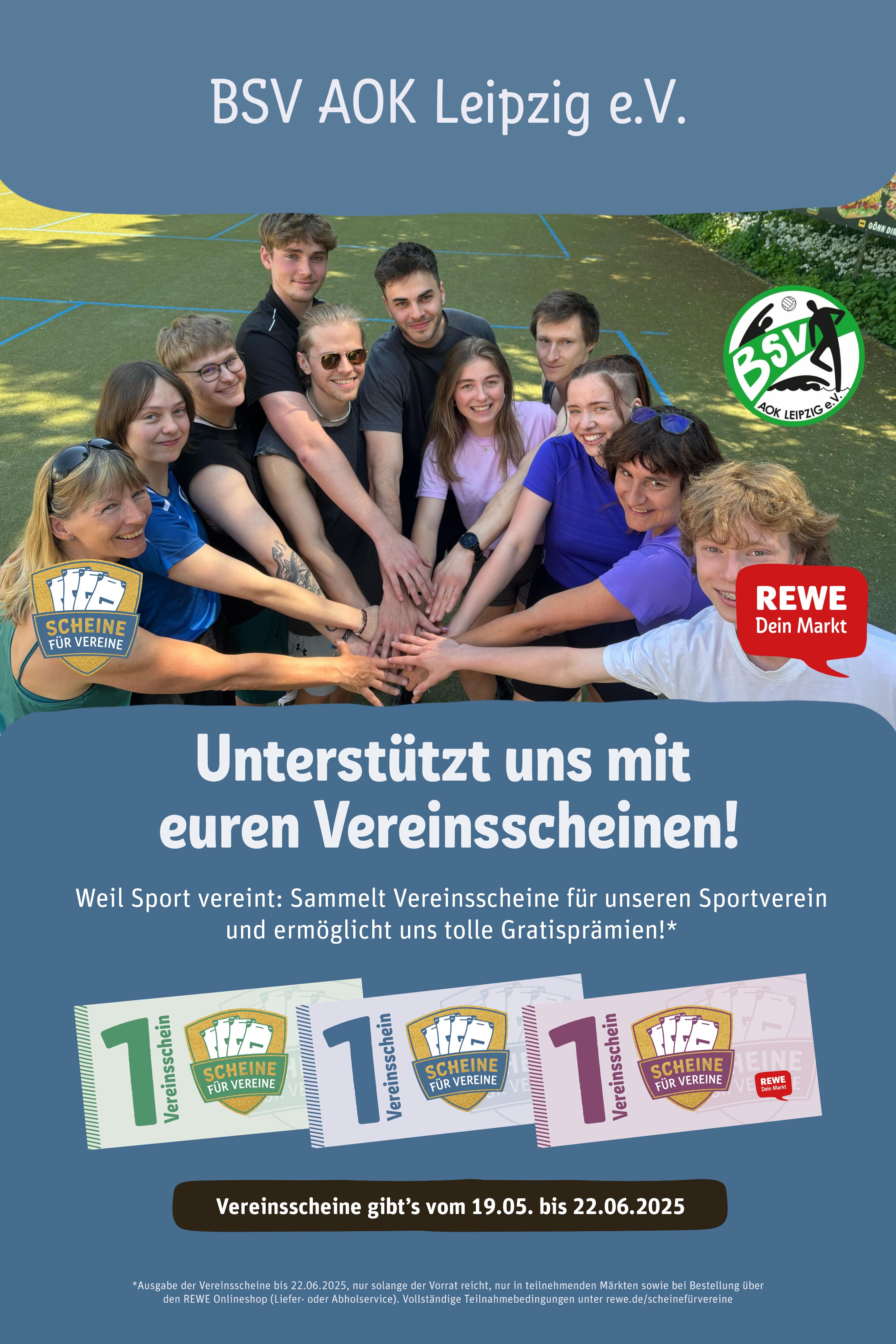 Jetzt wieder Scheine bei REWE sammeln!