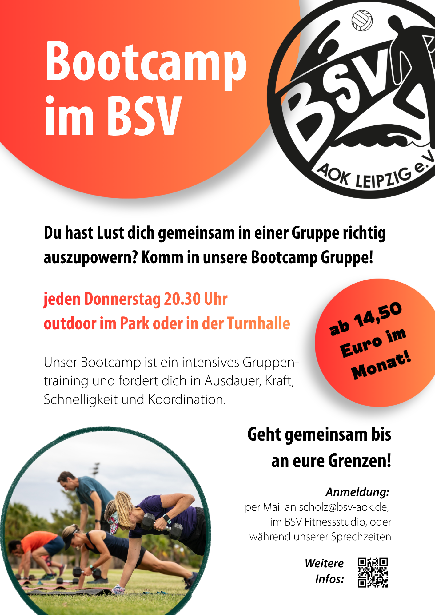 Bootcamp sucht Verstärkung