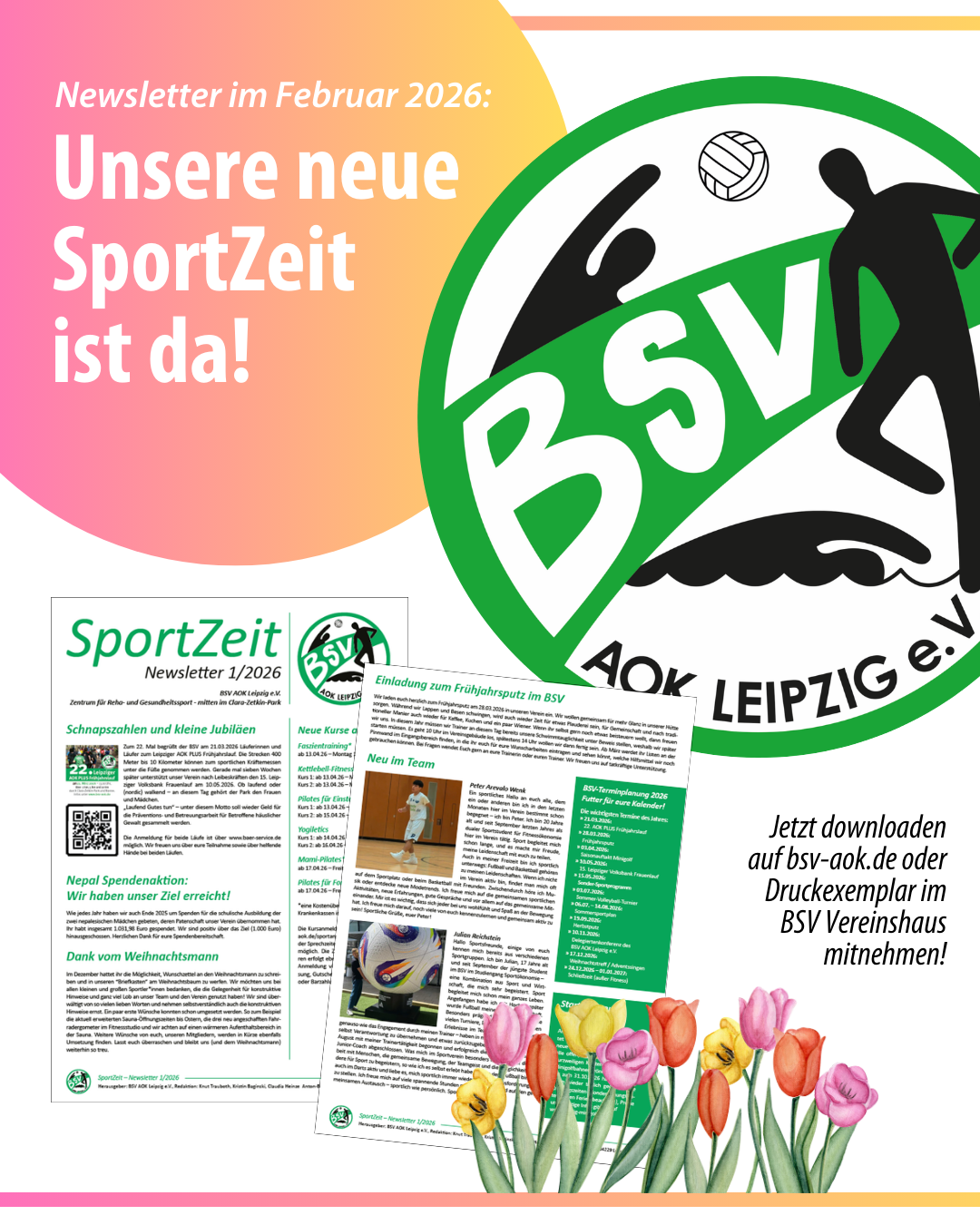 Die neue SportZeit ist da!