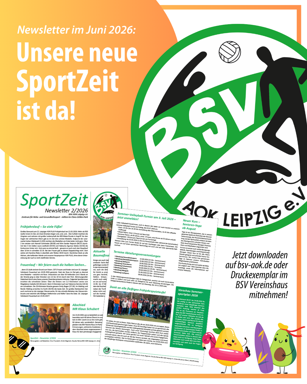 Die neue SportZeit ist da!