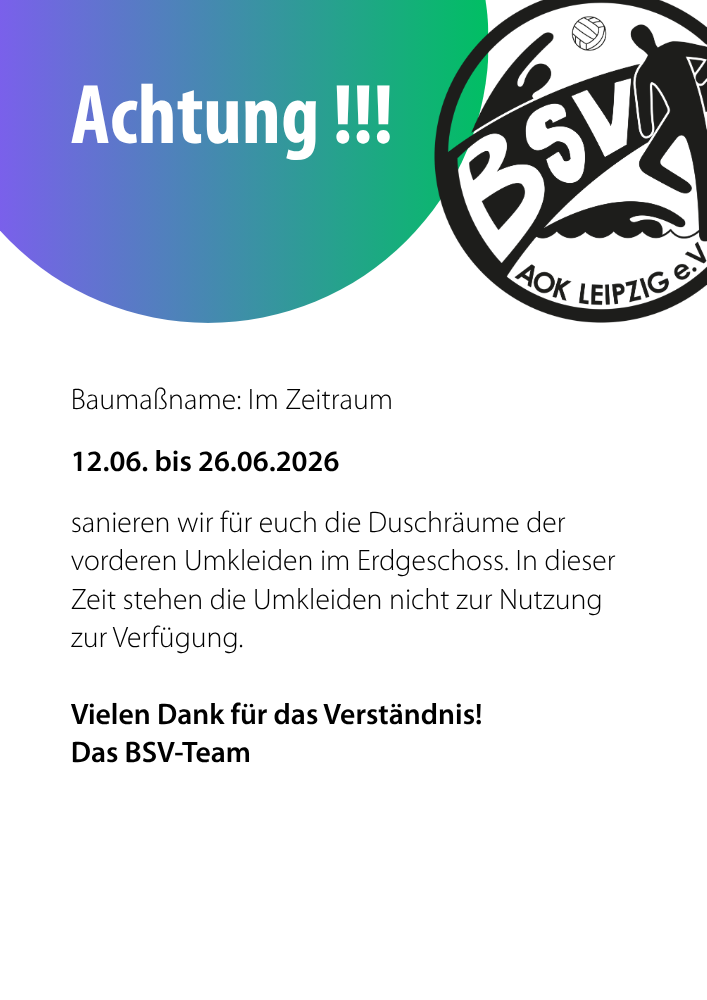 Duschsanierung im Juni