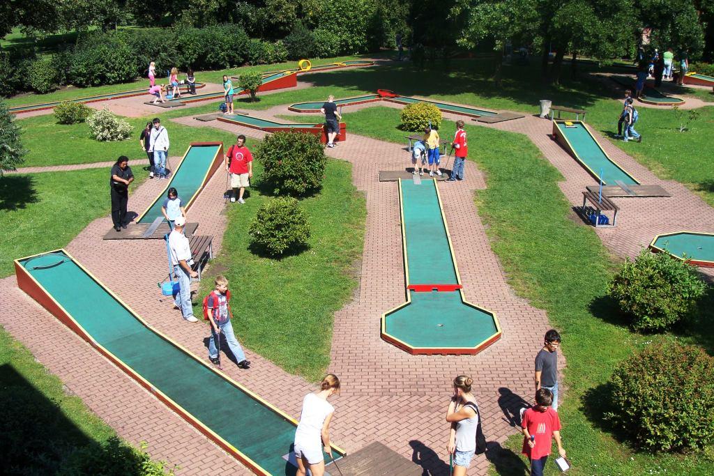 Minigolfanlage geschlossen