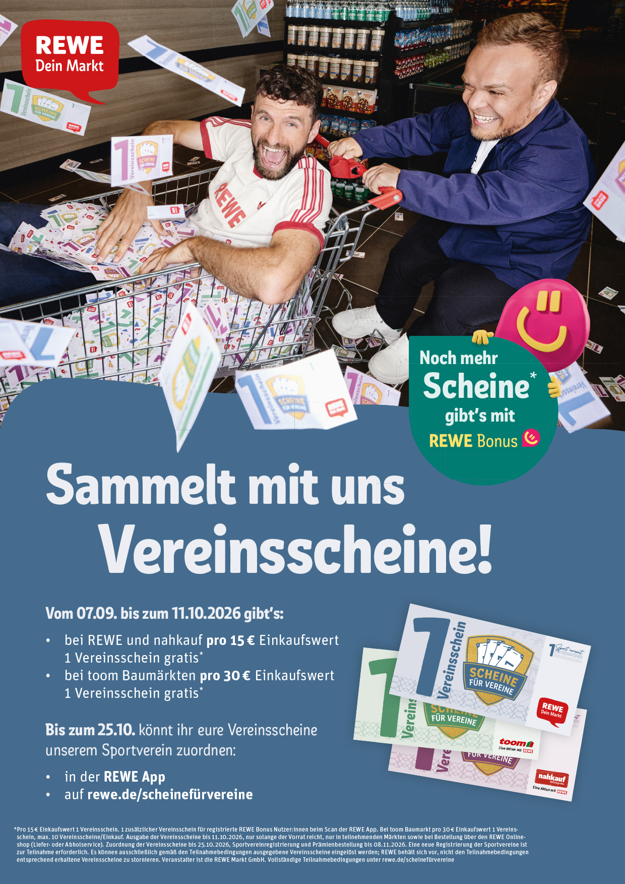 Scheine für Vereine 2026
